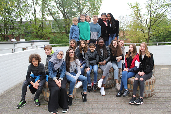 Gruppenfoto der Gewinner