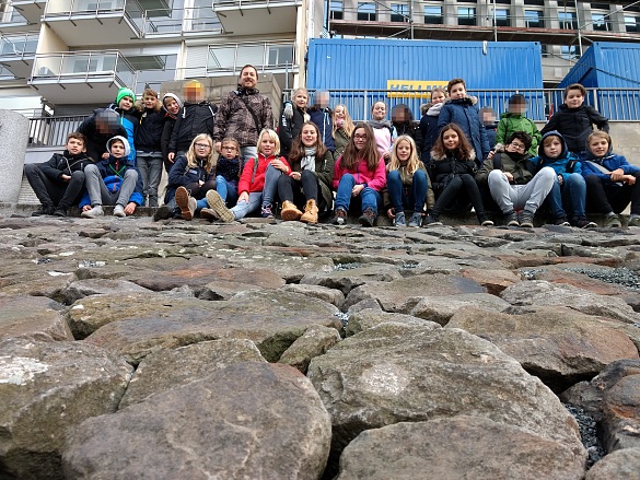 Gruppenfoto von Schülern