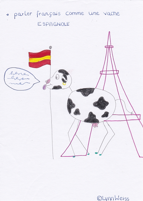 Redewendungen auf Französisch grafisch dargestellt