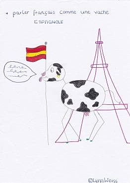 Redewendungen auf Französisch grafisch dargestellt