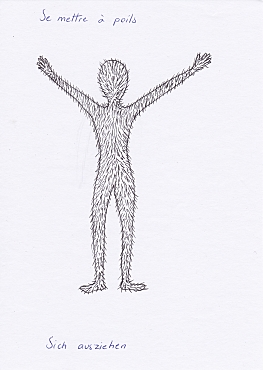 Redewendungen auf Französisch grafisch dargestellt