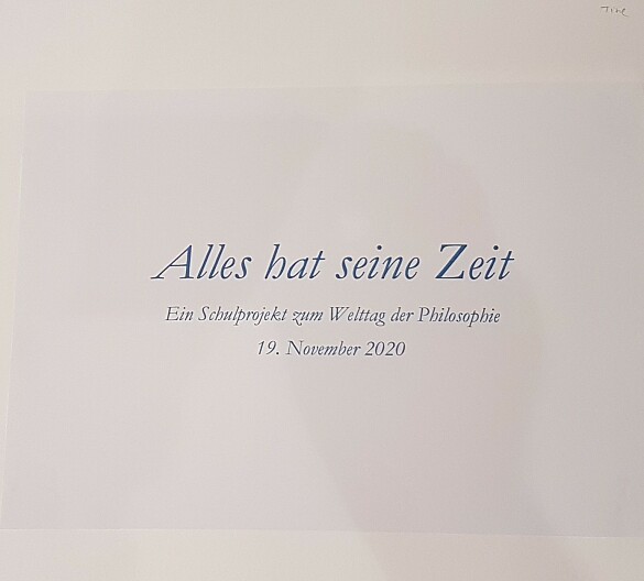 Deckblatt Alles hat seine Zeit