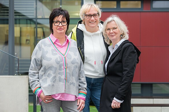 Foto der Sekretärinnen