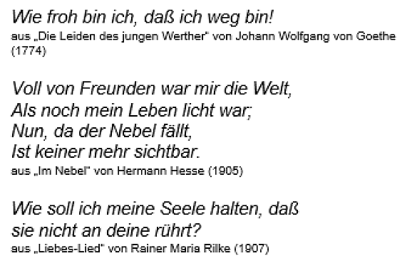 Bild mit Zitaten aus dem Stück